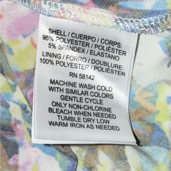 SUITE 7 Multicolor Abstract Midi Dress - Picture 5 of 5